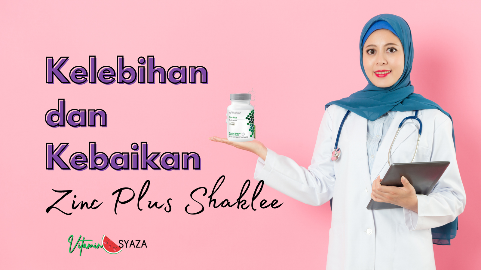 fungsi kelebihan kebaikan zinc plus shaklee