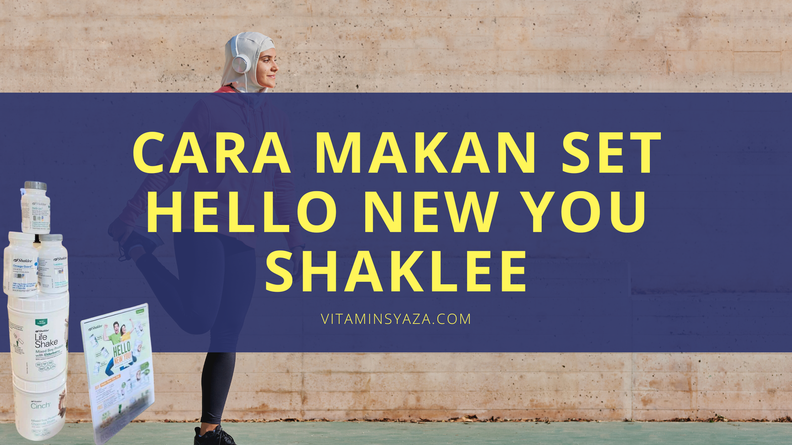 cara makan set hello new you shaklee