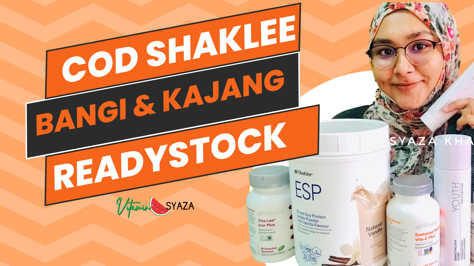 pengedar sah shaklee cod readystock bangi kajang