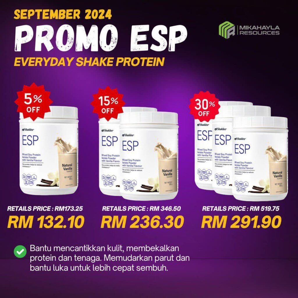 PROMOSI ESP SHAKLEE SEPTEMBER 2024 1