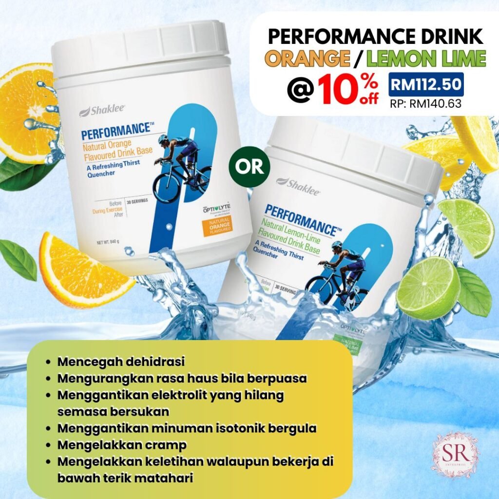 PROMOSI PERFORMANCE DRINK SHAKLEE SEPTEMBER 2024